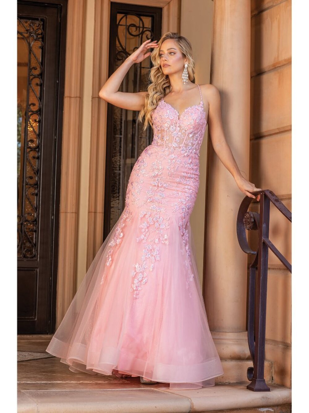 NEW SAGE Evening Gown Floor Length Formal Elegant Stunning 4353